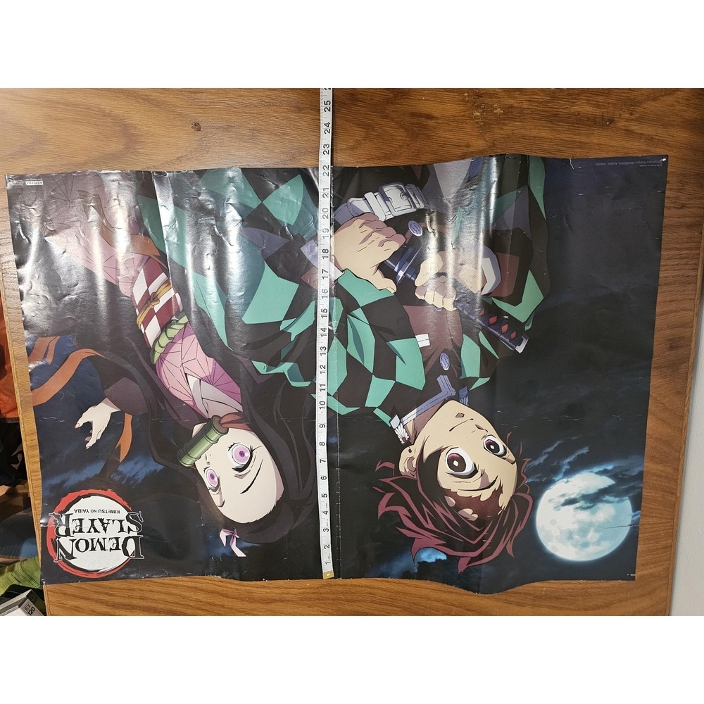 Demon Slayer Kimetsu Tanjiro Nezuko Large Gloss Poster‎ Abystyle Anime Wall Art - Picture 8 of 9